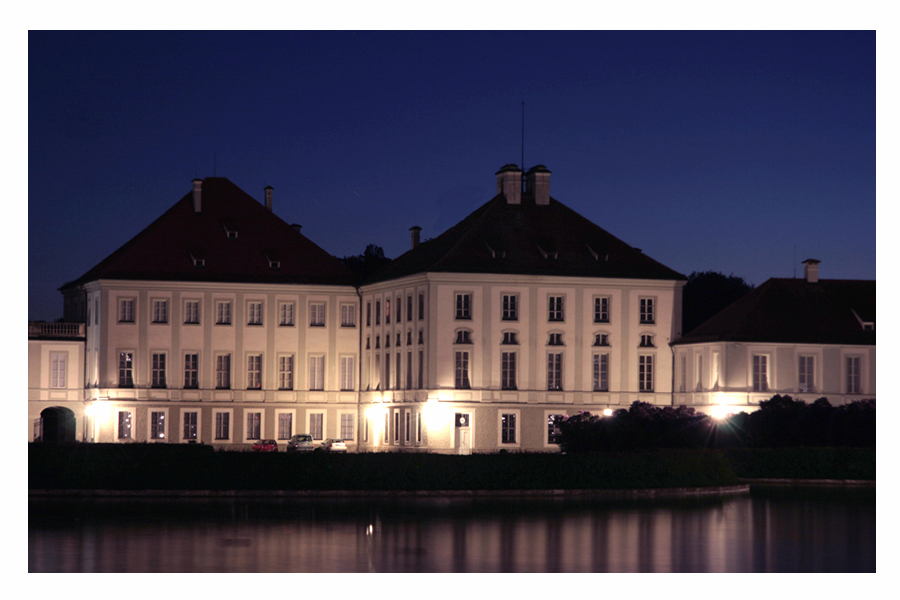 Schloß Nymphenburg bei Nacht