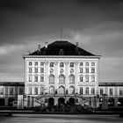 schloss nymphenburg b&w