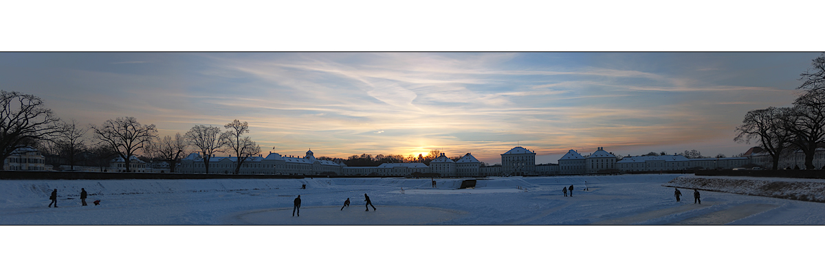 Schloss Nymphenburg im Februar