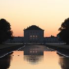 Schloss Nymphenburg im Sonnenaufgang