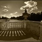 Schloss Nymphenburg in Sepia