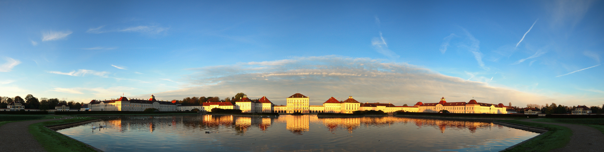 Schloß Nymphenburg München, Schlossanlage