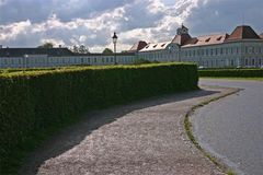 Schloß Nymphenburg nach dem Regen