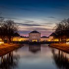 Schloss Nymphenburg nach Sonnenuntergang