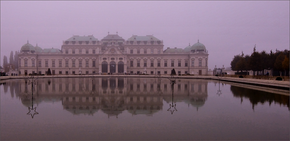 Schloss Obere Belvedere in Wien...