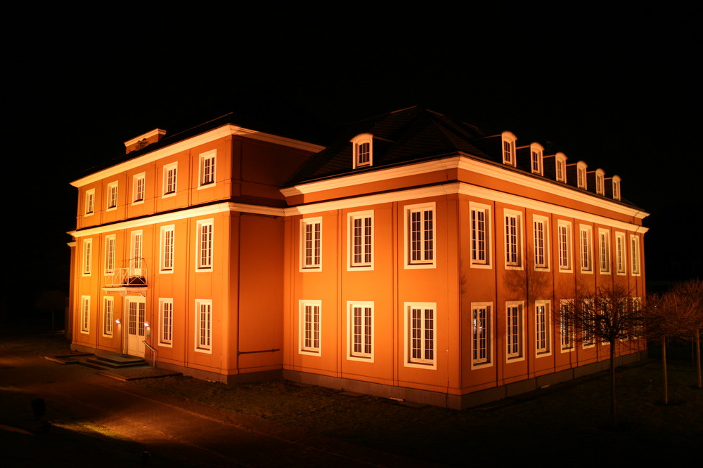 Schloss Oberhausen bei Nacht