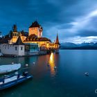 Schloss Oberhofen zur blauen Stunde