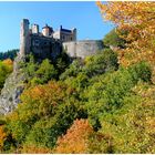 Schloss *OBERSTEIN* im Herbst