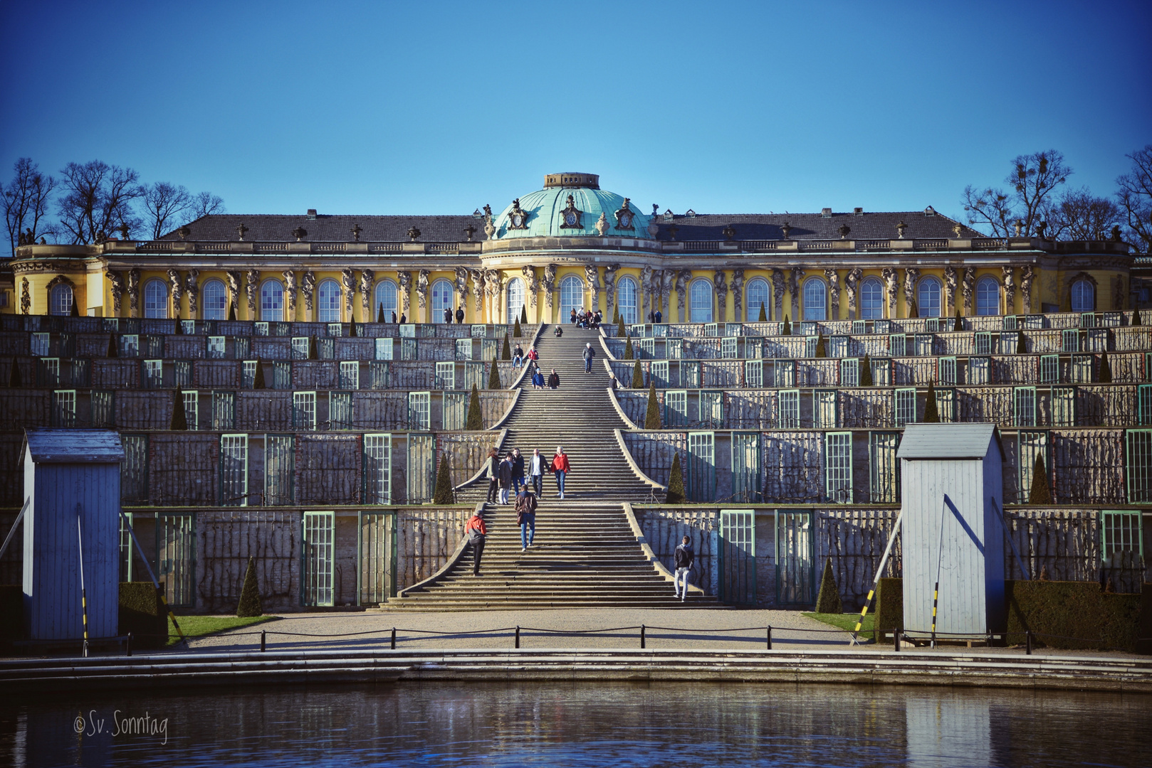 Schloss "ohne Sorge" 