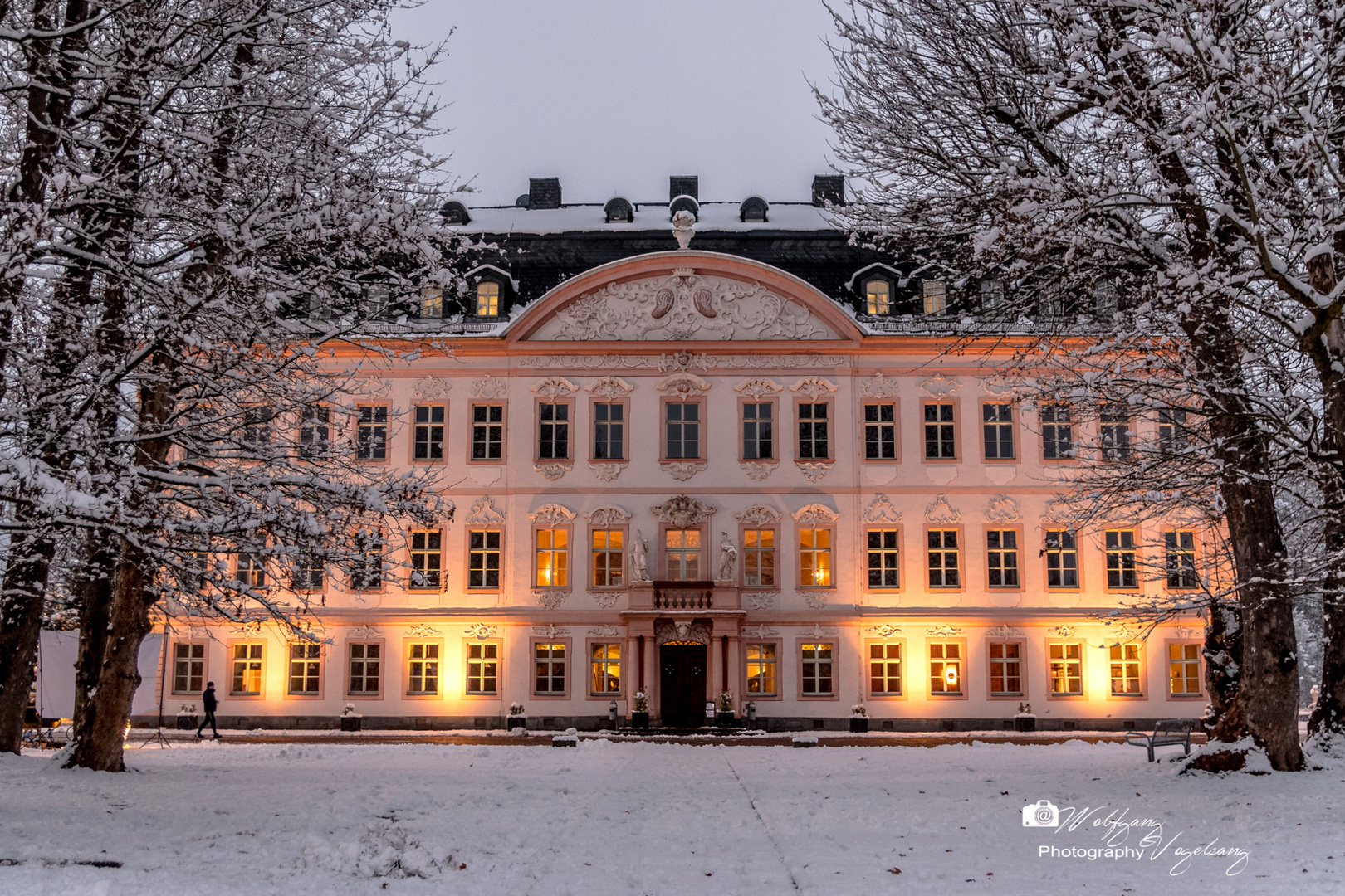 Schloss Oppurg im Winter