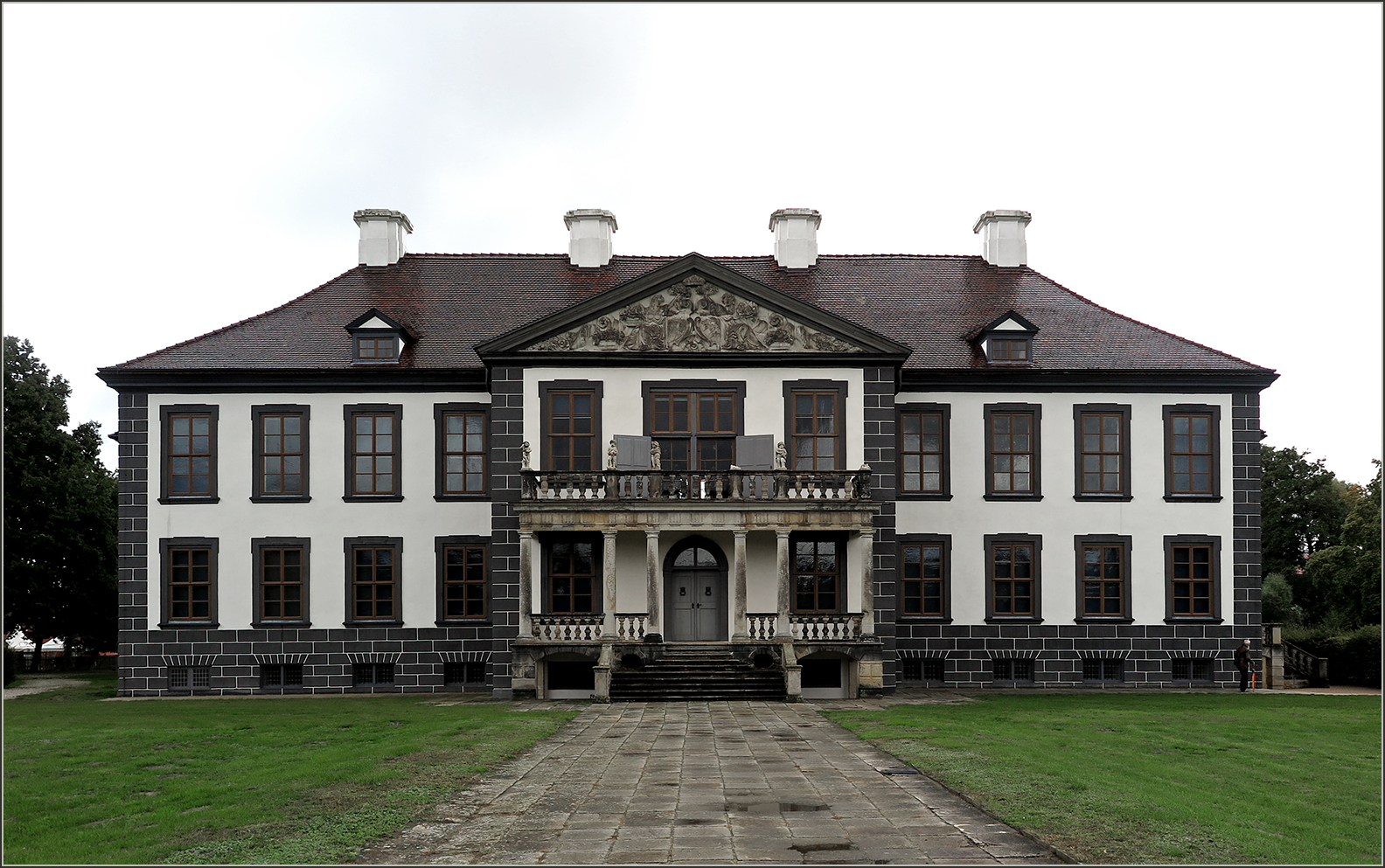 Schloss Oranienbaum (Gartenseite)