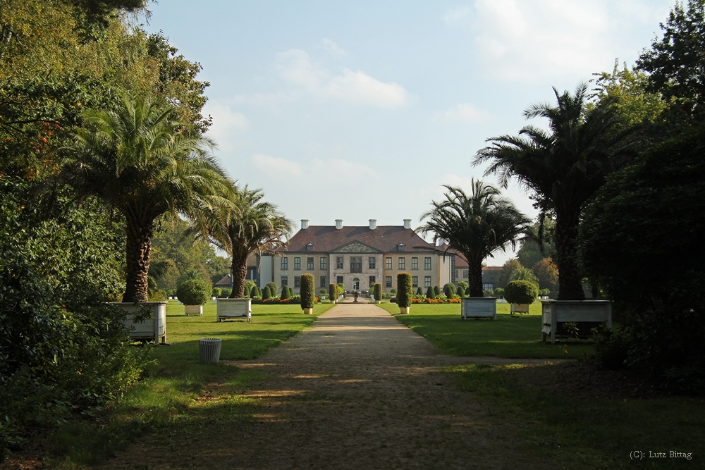 Schloss Oranienbaum - Parkseite