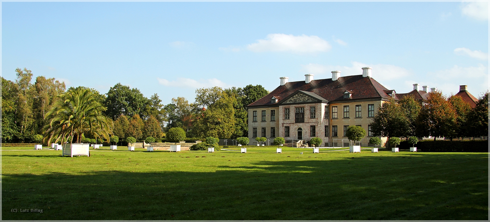 Schloss Oranienbaum (Parkseite)