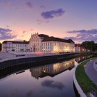 Schloss Oranienburg am Abend