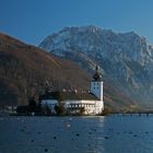 Schloss Ort mit Traunstein