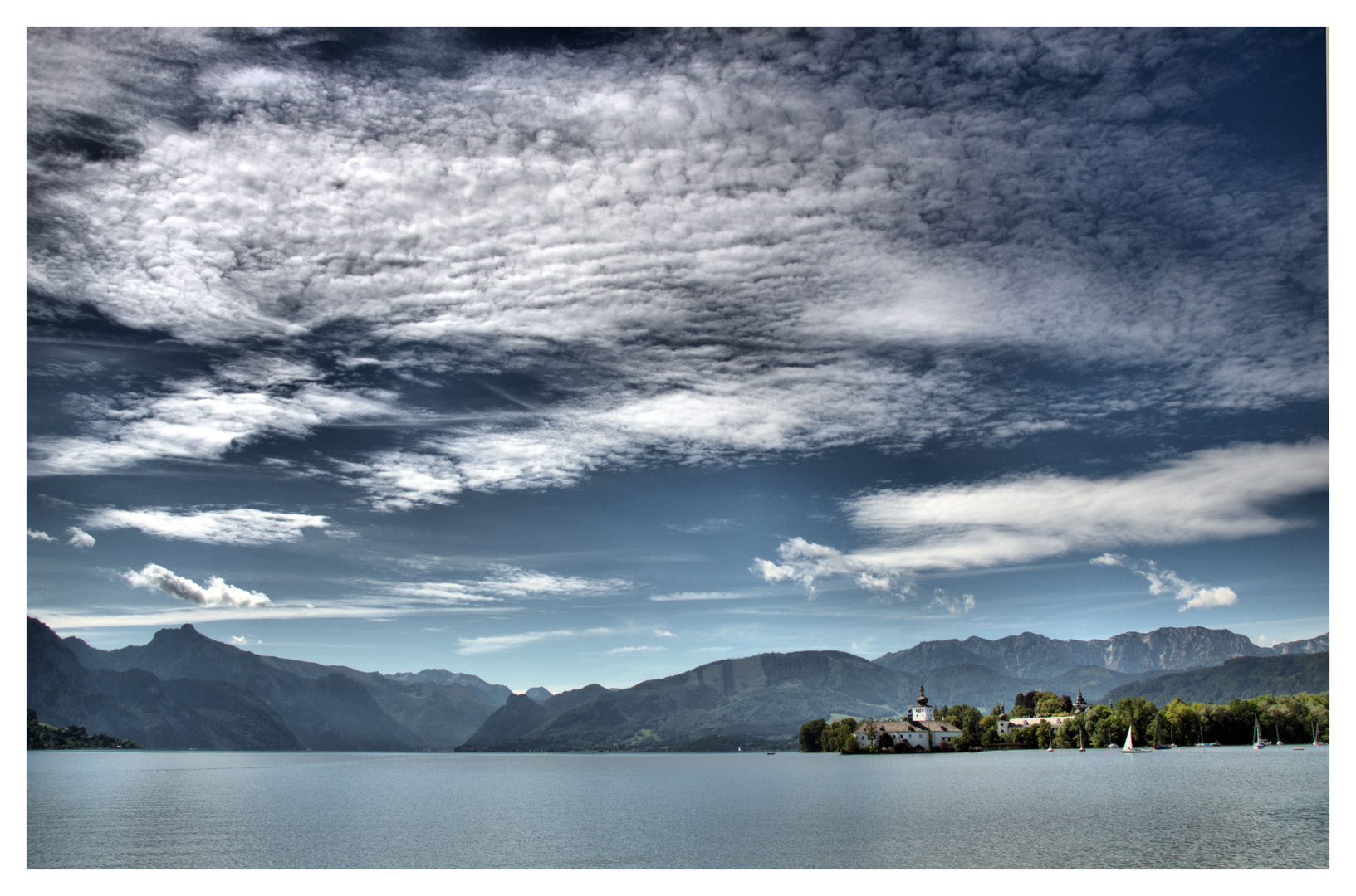 Schloss Ort, Traunsee, Schlafende Griechin