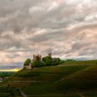 Schloss Ortenberg abends.