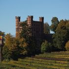 Schloss Ortenberg bei Herbstsonne