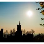 Schloss Ortenberg im Abendlicht