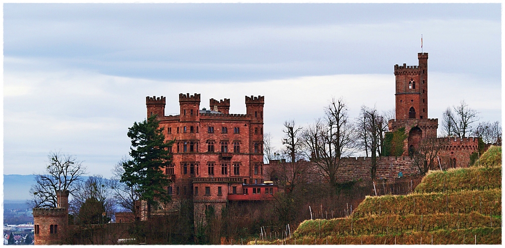 Schloß Ortenberg in Farbe