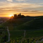 Schloss Ortenberg (Schwarzwald) mit Blick nach Frankreich (Vogesen)