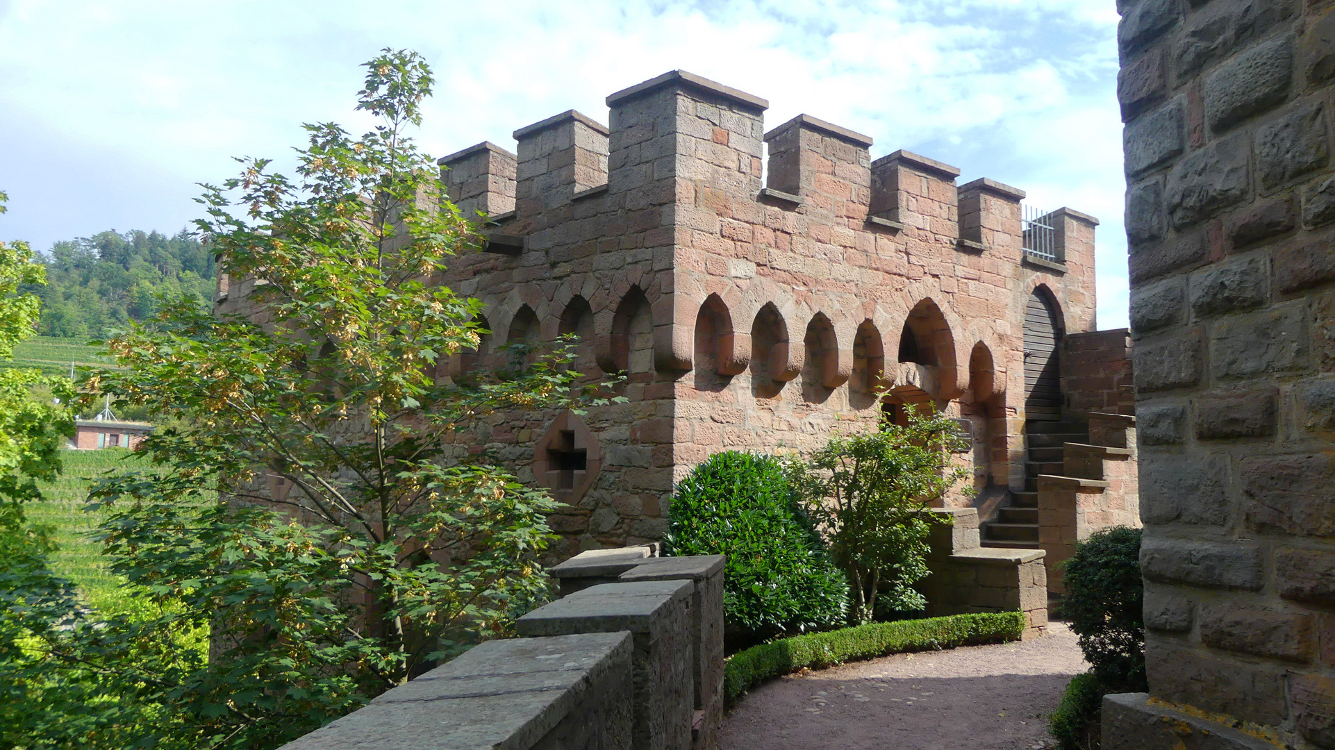 Schloß Ortenberg - Teilaspekt