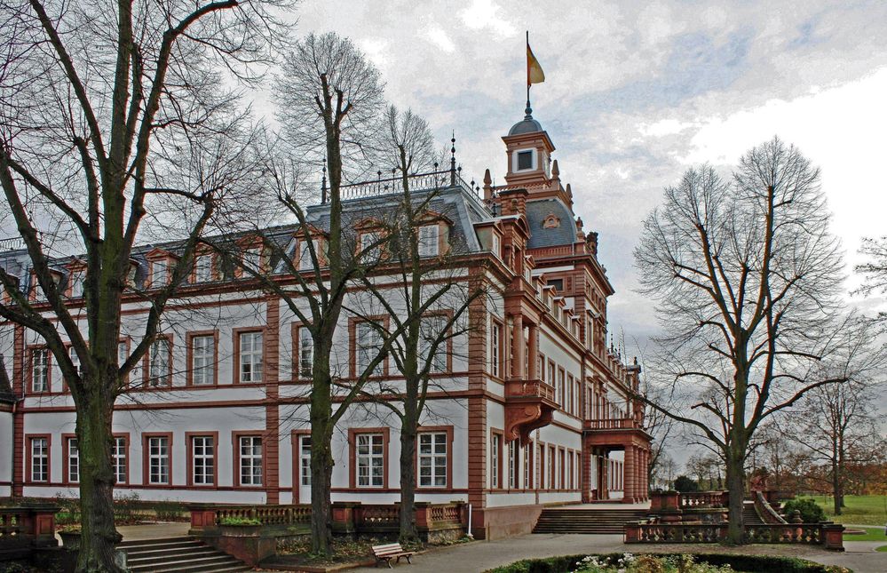 Schloss Phillipsruhe im Winter