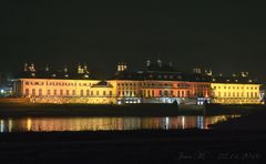 Schloss Pillnitz am Abend