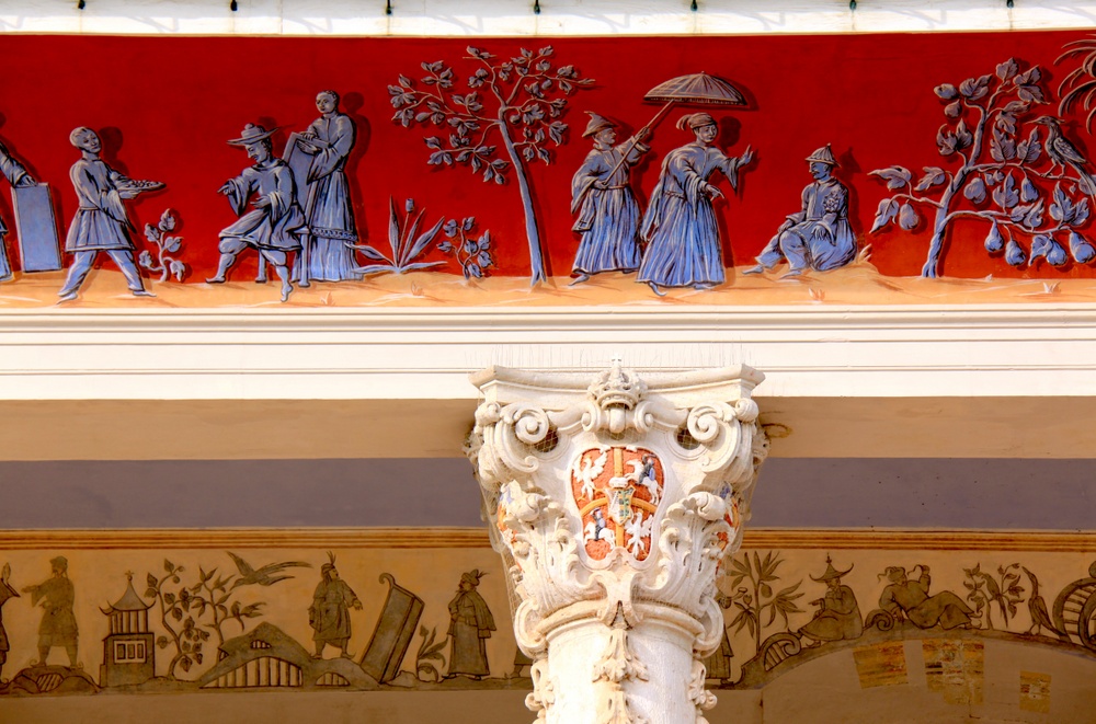 Schloss Pillnitz, Fassadendetail (1)