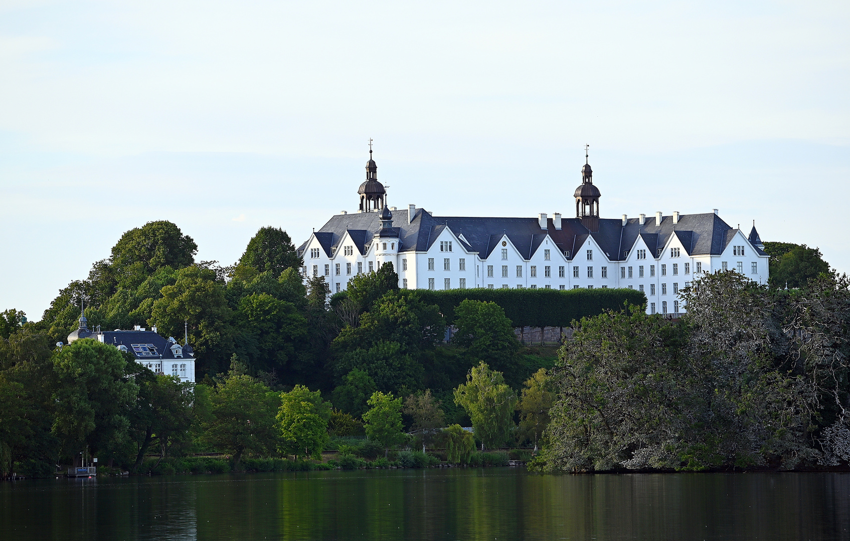 Schloss Plön am Sommerabend