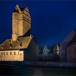 Schloss Plötzkau, die abendliche Goldseite