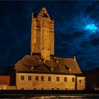 Schloss Plötzkau mit Mond