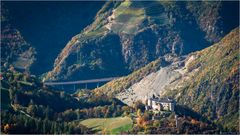 Schloss Prösels von oben