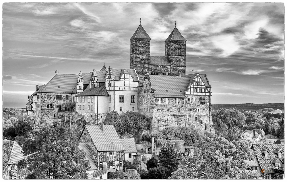Schloss Quedlinburg sw