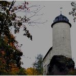 Schloß Rabenstein, Chemnitz, im Herbst