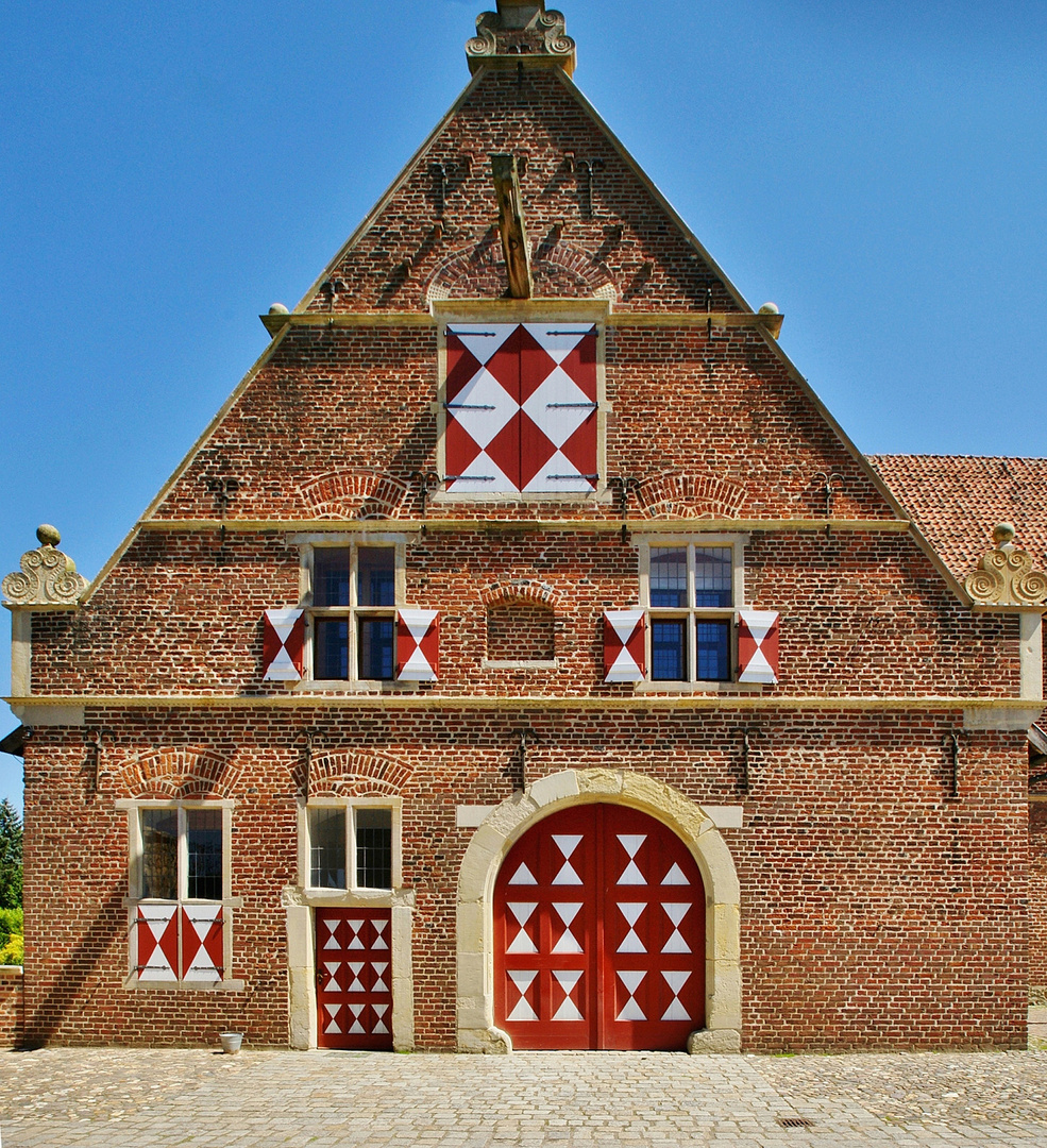 Schloss Raesfeld, Bauhaus.der Vorburg.