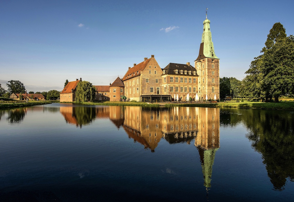 Schloss Raesfeld im Abendllcht (2)