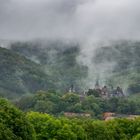 Schloß Rammelburg in einer Regenpause