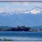 Schloss Rapperswil, Speer im Hintergrund