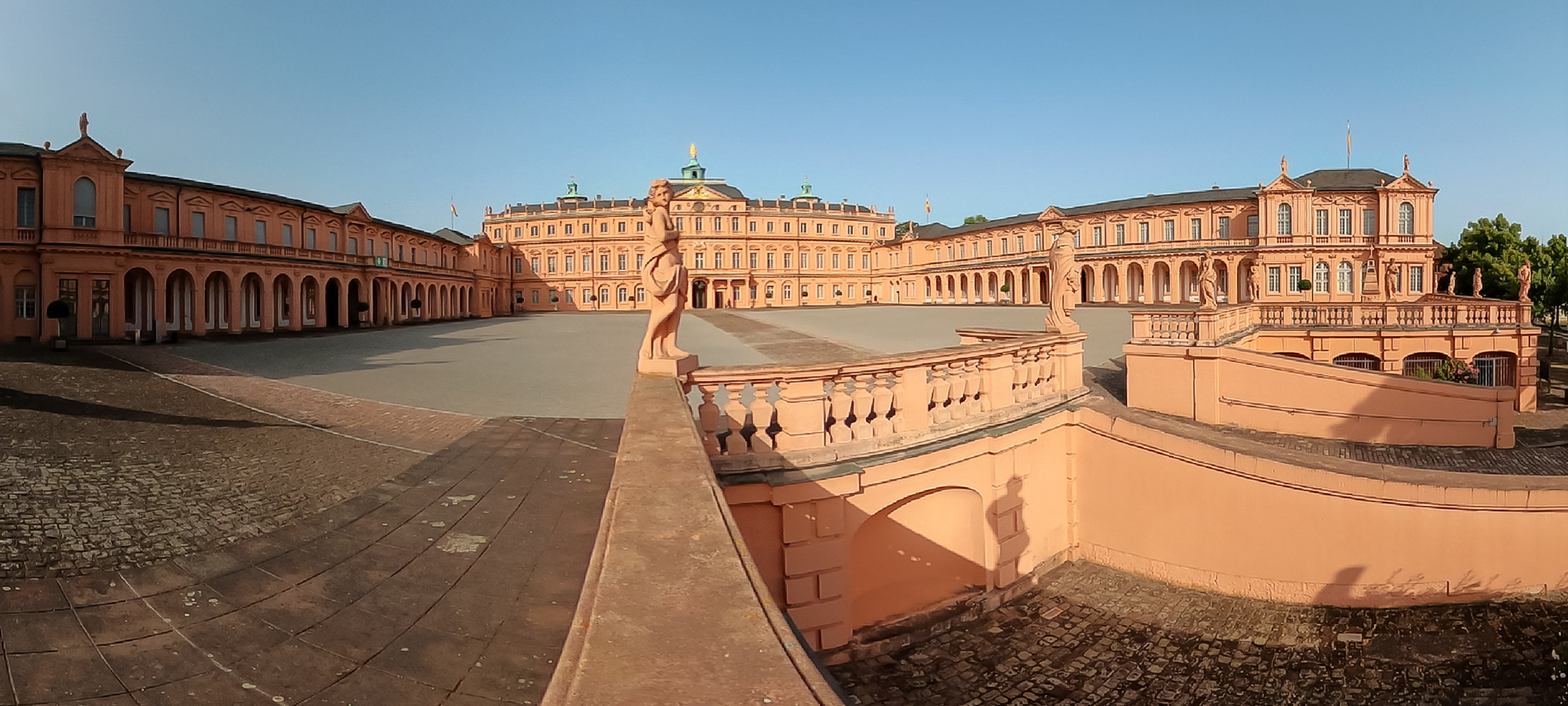 Schloss Rastatt - Innenhof