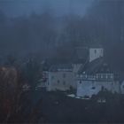 Schloss Rauenstein im Nebel 