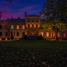 Schloss Reichenow bei Nacht