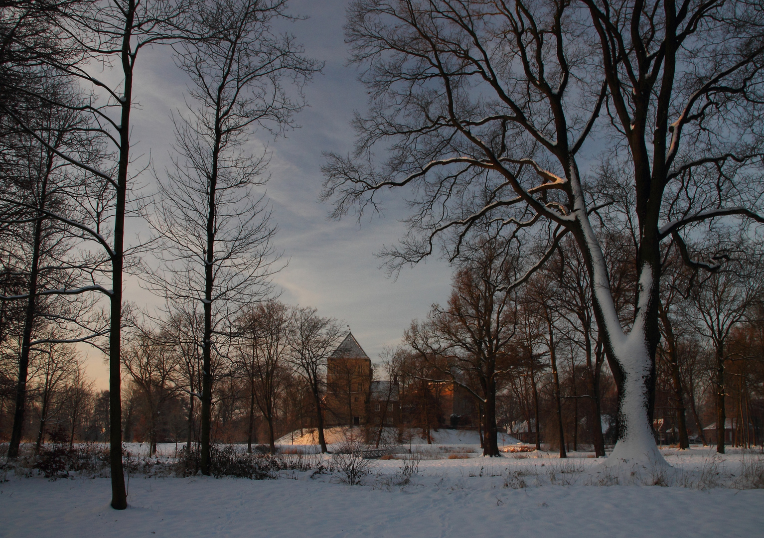 Schloss Rheda im Winter II