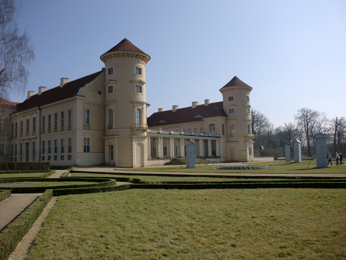 Schloss Rheinsberg (Ansicht Seeseite)