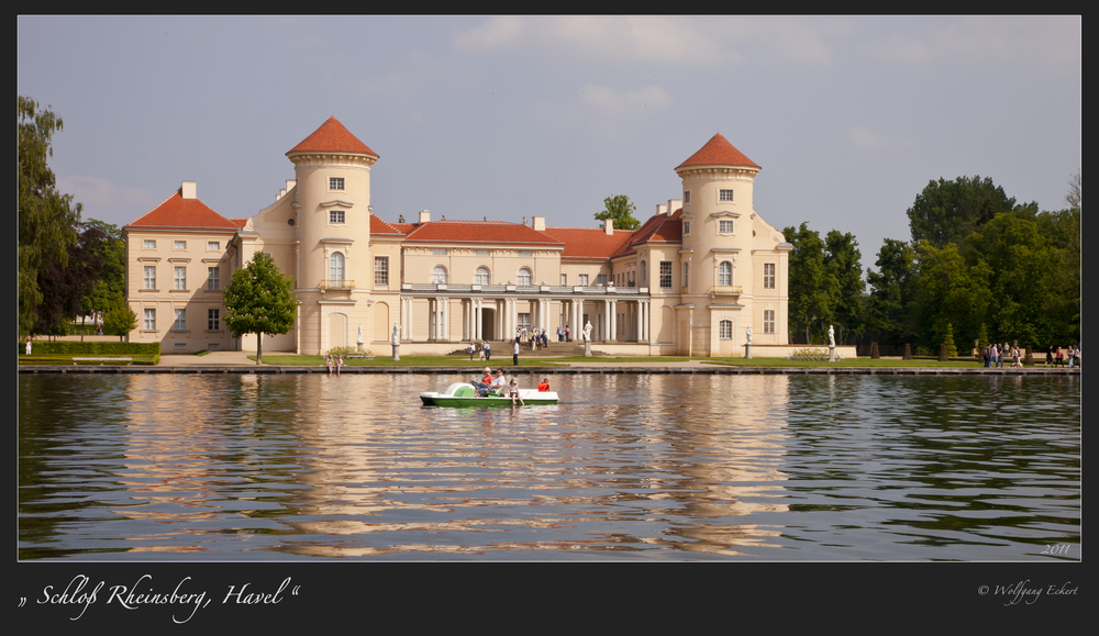 " Schloß Rheinsberg, Havel "