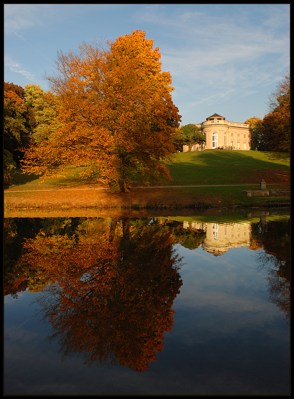 Schloss Richmond im Herbst