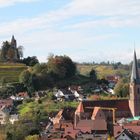 Schloss Rodeck und die Kirche