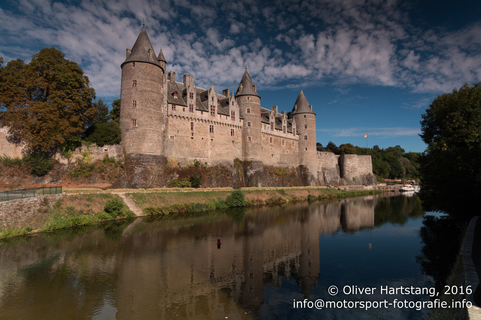 Schloß Rohan in Josselin, Bretagne