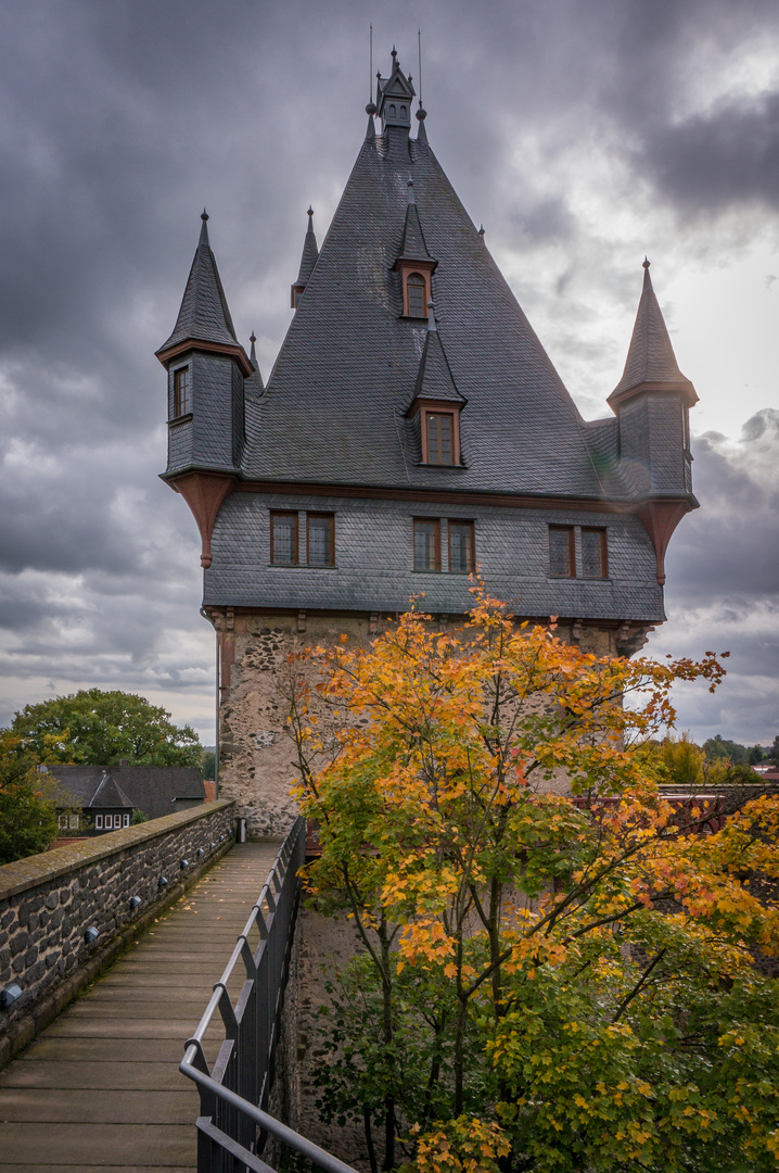 Schloss Romrod Ii Nähe Alsfeldhessen Foto Bild