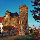 Schloss Ronneburg im Abendlicht 